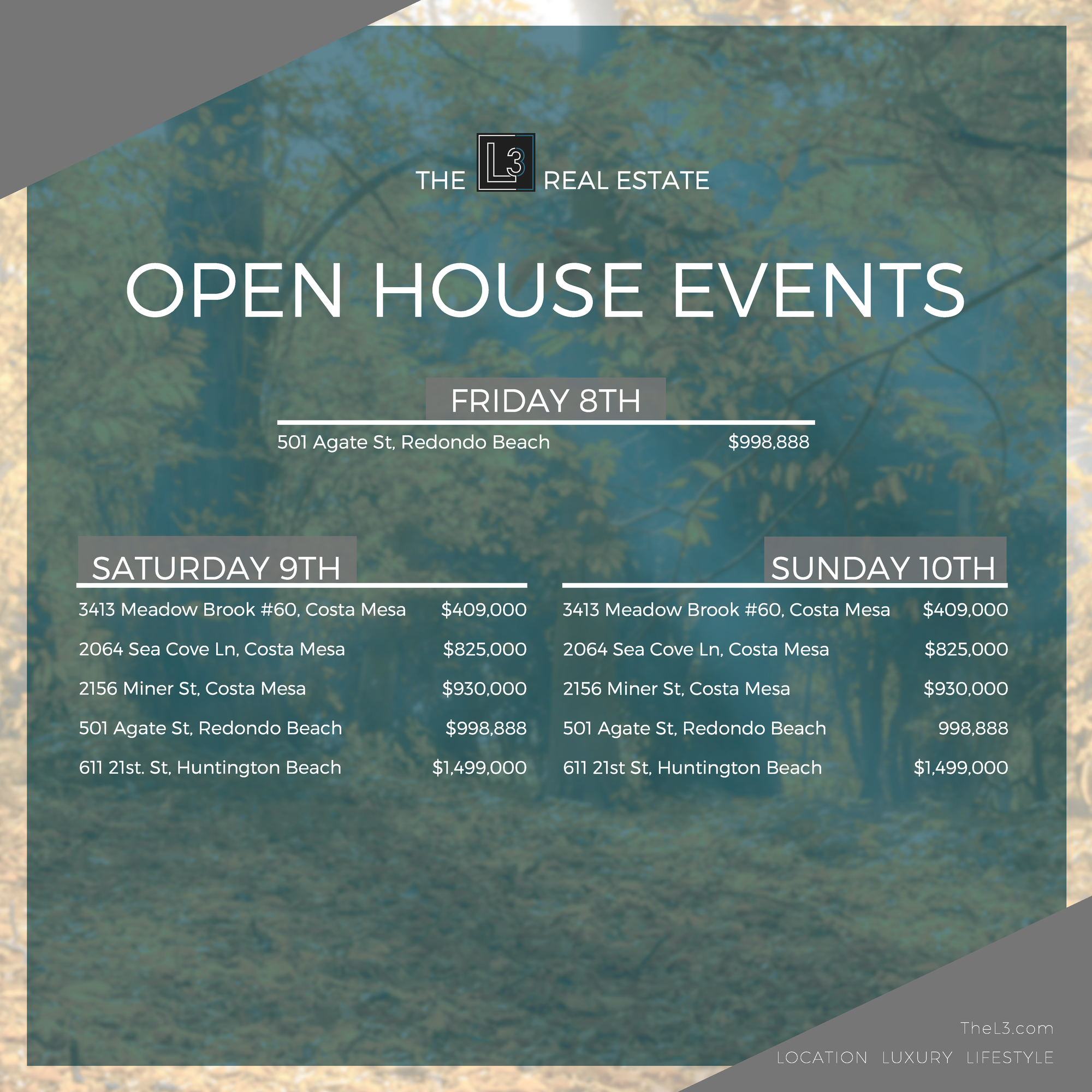 Open House Events